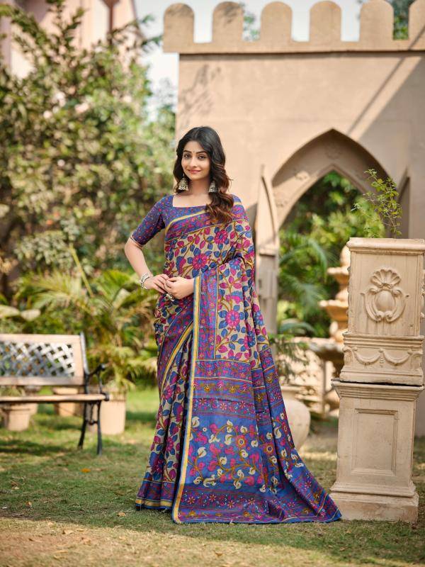 Lakhani kalamkari art  Wholesale sarees online